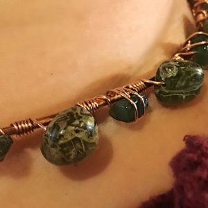 “Wuthering Heights” Jasper Stone Necklace